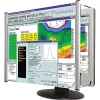 Lightweight, LCD Monitor Magnifier Filter, Fits 17" LCD Screen (KTKMAG17L)<Kantek Online