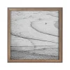 Bulletin*Kate & Laurel Pete Olsen Ocean Beach San Francisco Cork Bulletin Board, Gold Frame, 1' x 1' (222049)