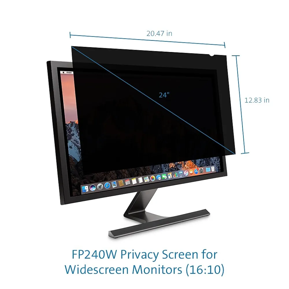 Privacy Filter for 24" Widescreen Monitor (16:10) (K52794WW)<Kensington Discount