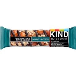 KIND Nut Bar, Dark Chocolate Nuts & Sea Salt, 1.4 Oz. (17651)