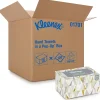 Kleenex Pop-Up Recycled Multifold Paper Towels, 1-ply, 120 Sheets/Pack, 18 Packs/Carton (01701)