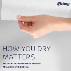 Kleenex Professional Recycled Hardwound Paper Towels, 1-ply, 700 ft./Roll, 6 Rolls/Carton (25637)
