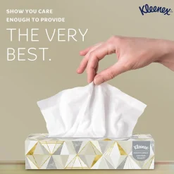 Professional Standard Facial Tissue, 2-Ply, White, 125 Sheets/Box, 48 Boxes/Carton (21606)<Kleenex Discount