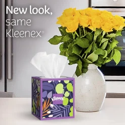 Ultra Soft Facial Tissue, 3-Ply, 60 Sheets/Box, 4 Boxes/Pack (54308)<Kleenex Best