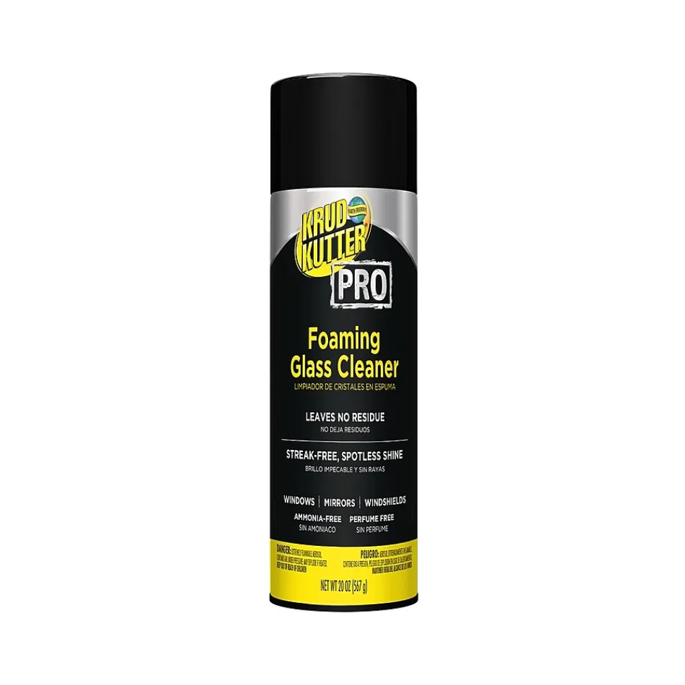 Pro Foaming Glass Cleaner, 20 Oz., Dozen (381658)<Krud Kutter Best