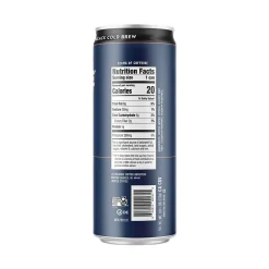 La Colombe Coffee La Colombe Caffeinated Cold Brew Coffee, Black, Medium Roast, 11 oz., 12/Carton (PPPURC1205)