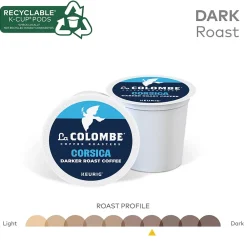 La Colombe Coffee La Colombe Corsica Coffee Keurig® K-Cup® Capsules, Dark Roast, 20/Box (5000380614)