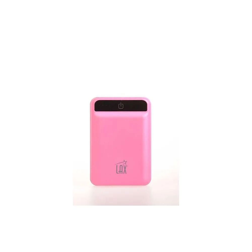 LAX Pro Mini 10000mAh Portable Power Bank - 2x High-Speed 5V/2A USB Charging Ports (Rose Gold) (LAXCMPPB10K-ROS)<LAX Gadgets Online