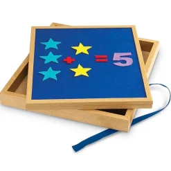 Dry Erase*Learning Resources Double-Sided Tabletop Easel, 19-3/4