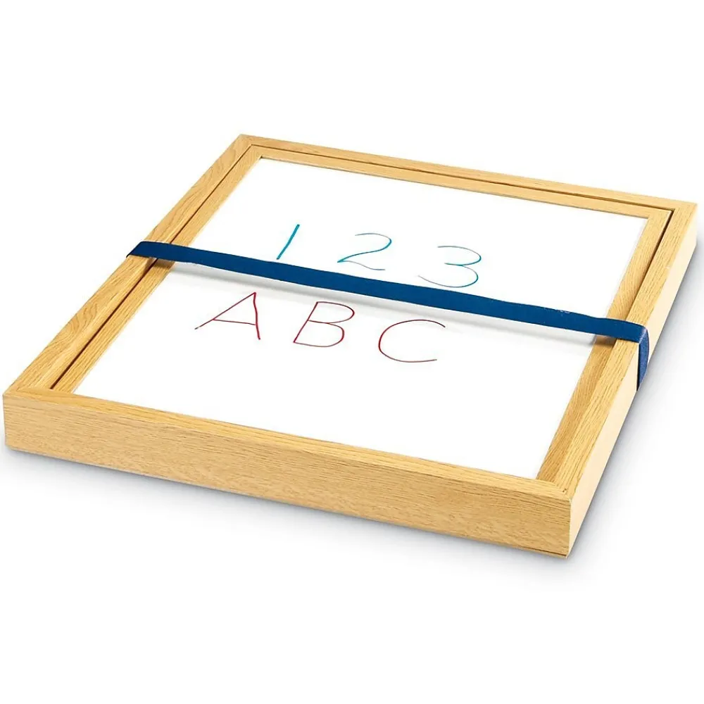 Dry Erase*Learning Resources Double-Sided Tabletop Easel, 19-3/4"H, Magnetic Whiteboard (LER7286)