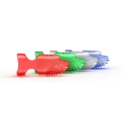 Clearance Lee Medium Finger Pad, Assorted Colors, 10/Pack (61070)