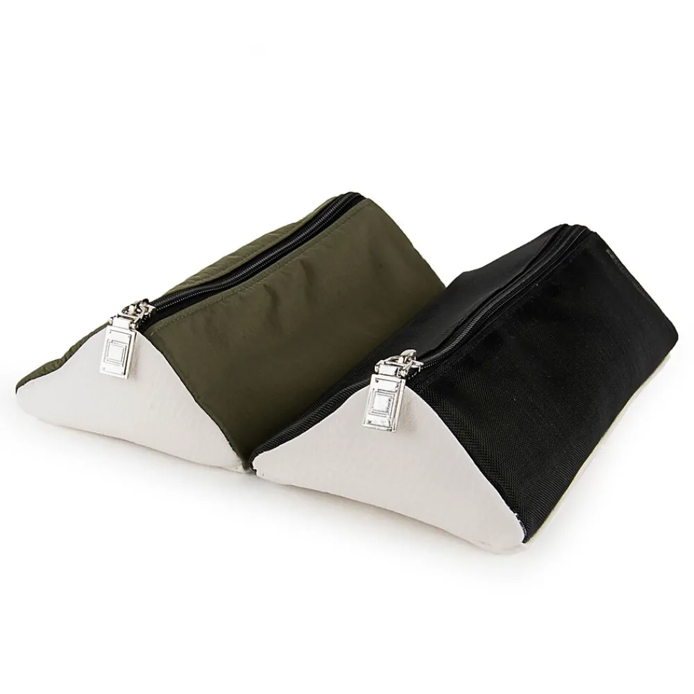 5" Faux Leather Travel Organizer, Water Resistant, Gem Cream (LENLEA026)<Lencca Outlet
