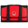 5" Faux Leather Travel Organizer, Water Resistant, Red Magenta (LENLEA029)<Lencca Discount