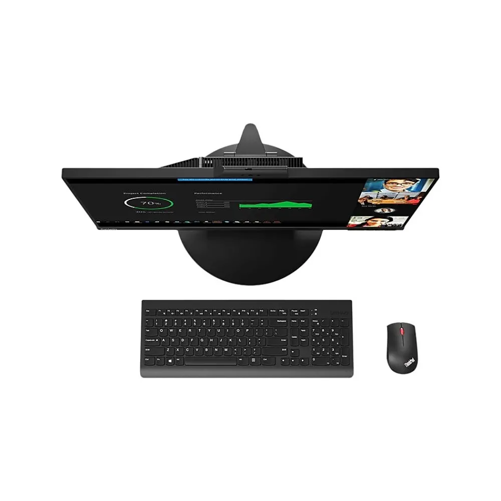Lenovo ThinkCentre Tiny-in-One 27" LED Monitor, Black (11JHRAR1US)