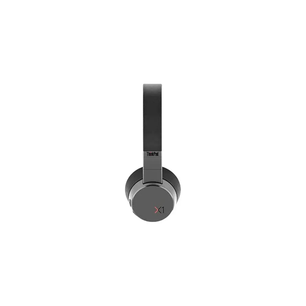 ThinkPad X1 Wireless Bluetooth Headphones, Black (4XD0U47635)<Lenovo Online