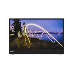 Lenovo ThinkVision M15 15" LED Monitor, Raven Black (62CAUAR1US)