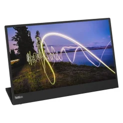 Lenovo ThinkVision M15 15" LED Monitor, Raven Black (62CAUAR1US)