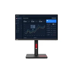 New Lenovo Thinkvision T22i-30 21.5" 60 Hz LCD Monitor, Black (63B0MAR6US)
