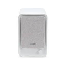 Levoit LV-H126-RBE True HEPA Tabletop Air Purifier, 3-Speed, White/Blue (HEAPAPLVNUS0029)