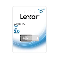 Lexar JumpDrive S60 16GB USB 2.0 Flash Drive (LJDS60-16GBNBNU)