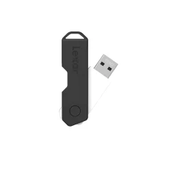Best Lexar Twist Turn2 128GB USB 2.0 Type-A Flash Drive, Black (JDTT2-128ABNABK)