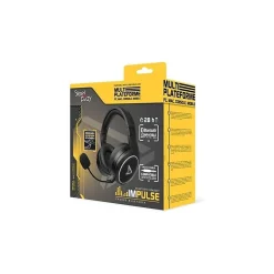 New Lexip Steelplay Impulse Bluetooth Wireless Gaming Headset, Black (JVAMUL00143)