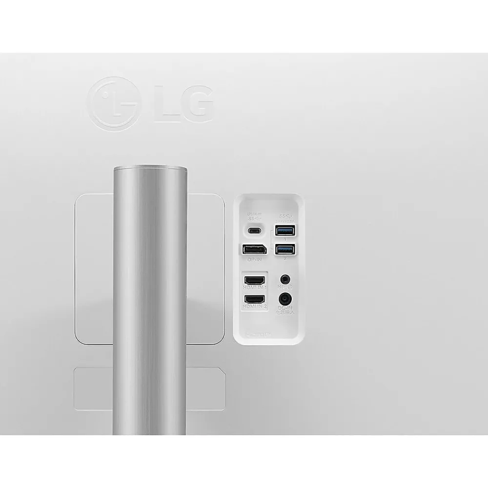 New LG 27" 4K Ultra HD 60 Hz LCD Monitor, Black/White (27BP55U-B)