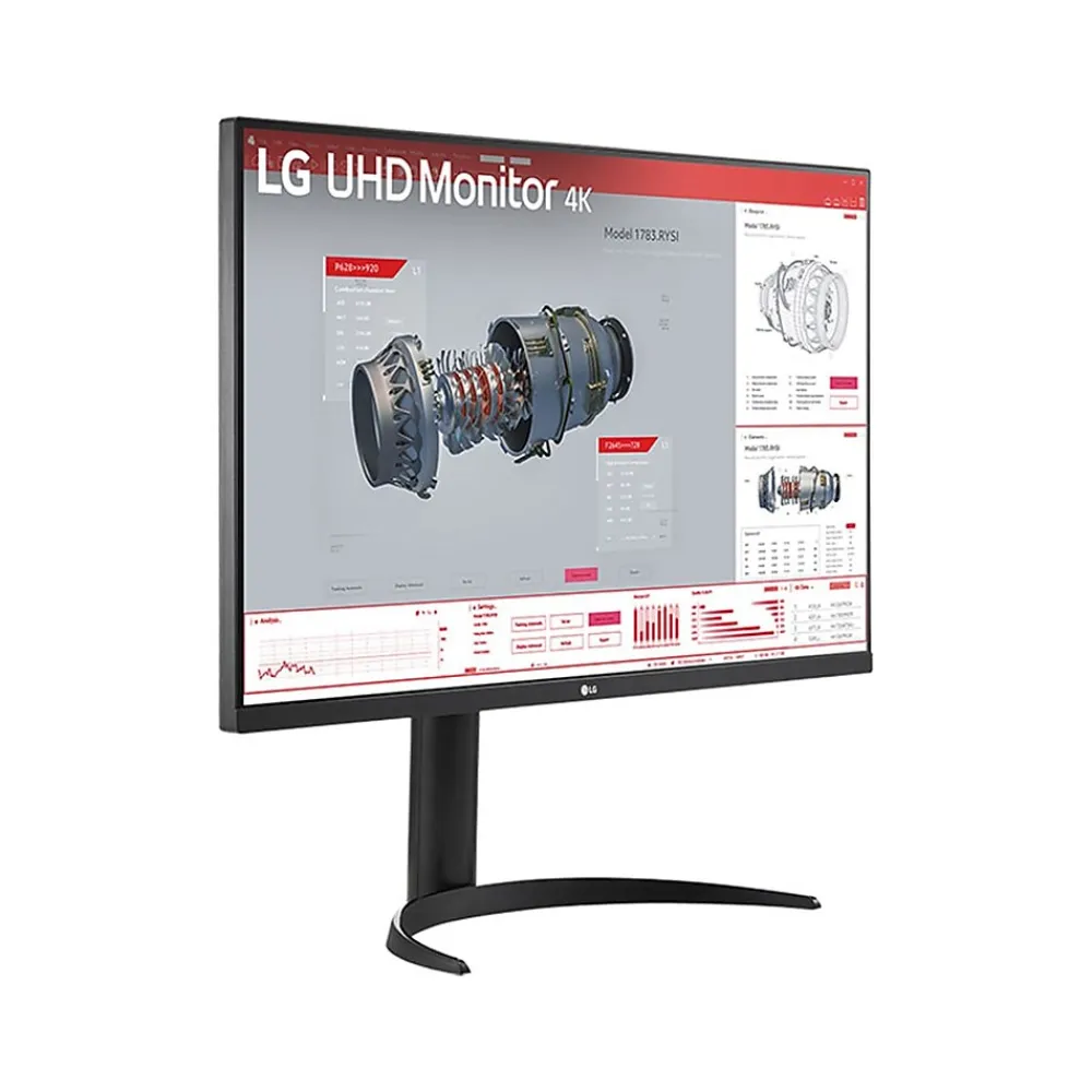 Clearance LG 32" 4K Ultra HD 100 Hz LCD Monitor, Black (32BR55U-B)