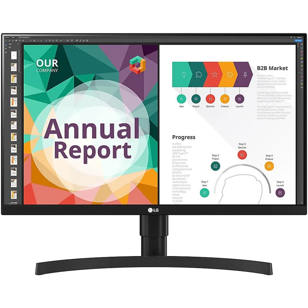 Hot LG 27" 4K Ultra HD LED Gaming Monitor, Black (27BN85UN-B)