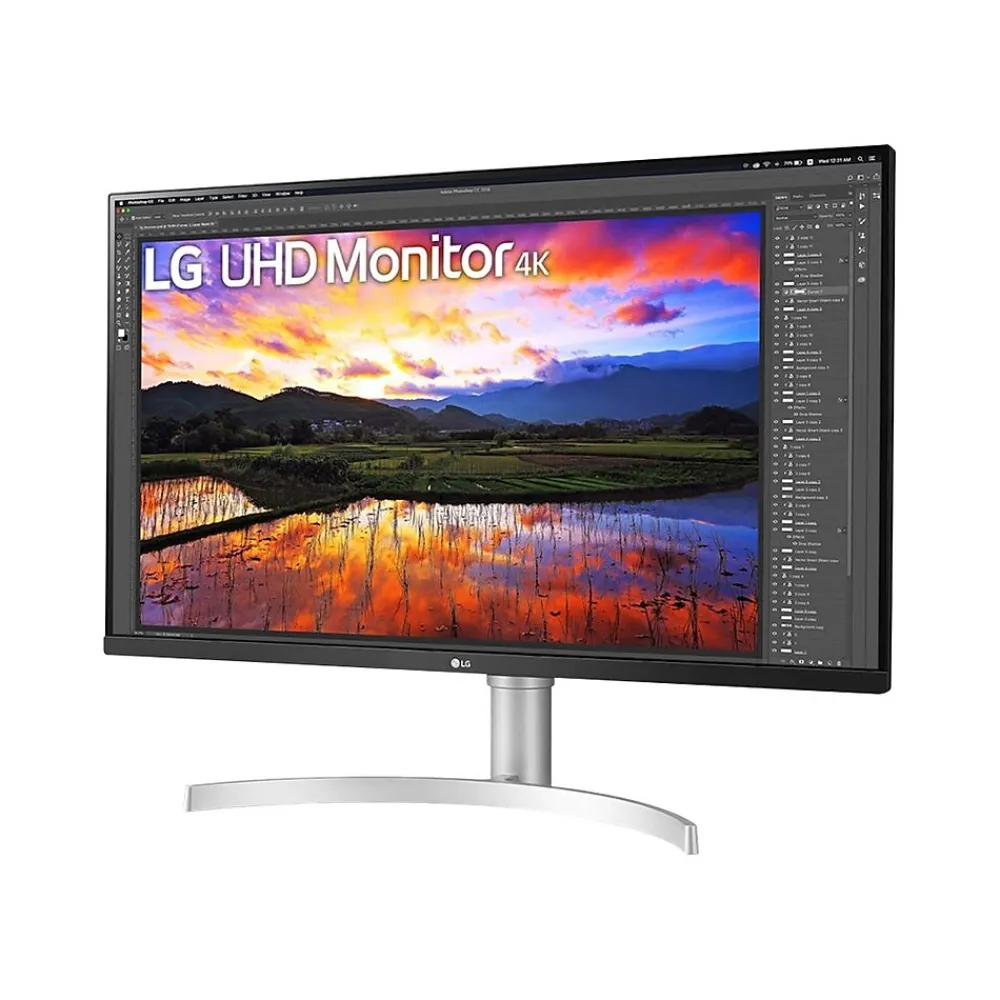 LG 32BN67U-B 32" LED Monitor, Black Texture