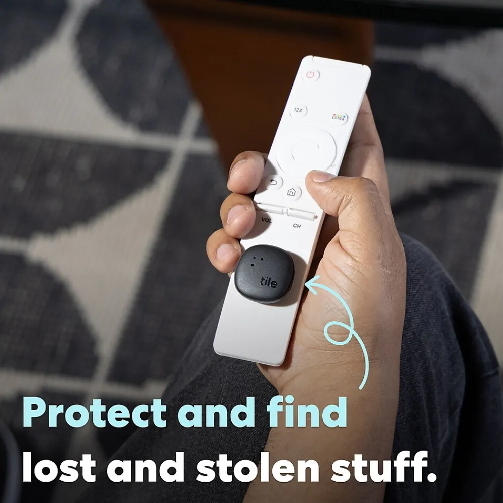 Life360 Tile Sticker Bluetooth Tracker, Black (RE-63011)<Tile by Life360 Hot
