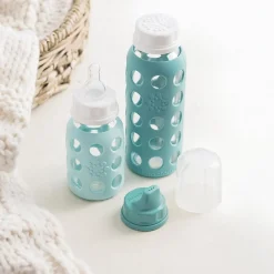 Lifefactory Baby Water Bottle, Assorted Colors, 9 oz. (LF120405C4)