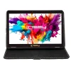 Octa Core 10.1" Tablet, 4GB RAM, 128GB Storage, Android 13, Bundled with Black Leather Case and Stylus Pen<Linsay New