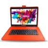 Octa Core 10.1" Tablet, 4GB RAM, 128GB Storage, Android 13, Bundled with Red Keyboard, Stylus Pen and Application Pack<Linsay New