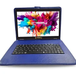 10.1"OCTA CORE 128GB Storage Android 13 Tablet with Blue Style Keyboard and Pen Stylus<Linsay New