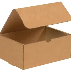 Discount Partners Brand Literature Mailers, 9" x 6 1/2" x 4", Kraft, 50/Bundle (ML964K)