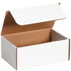 Best Partners Brand Literature Mailers, 5" x 3" x 2", White, 50/Bundle (ML532)