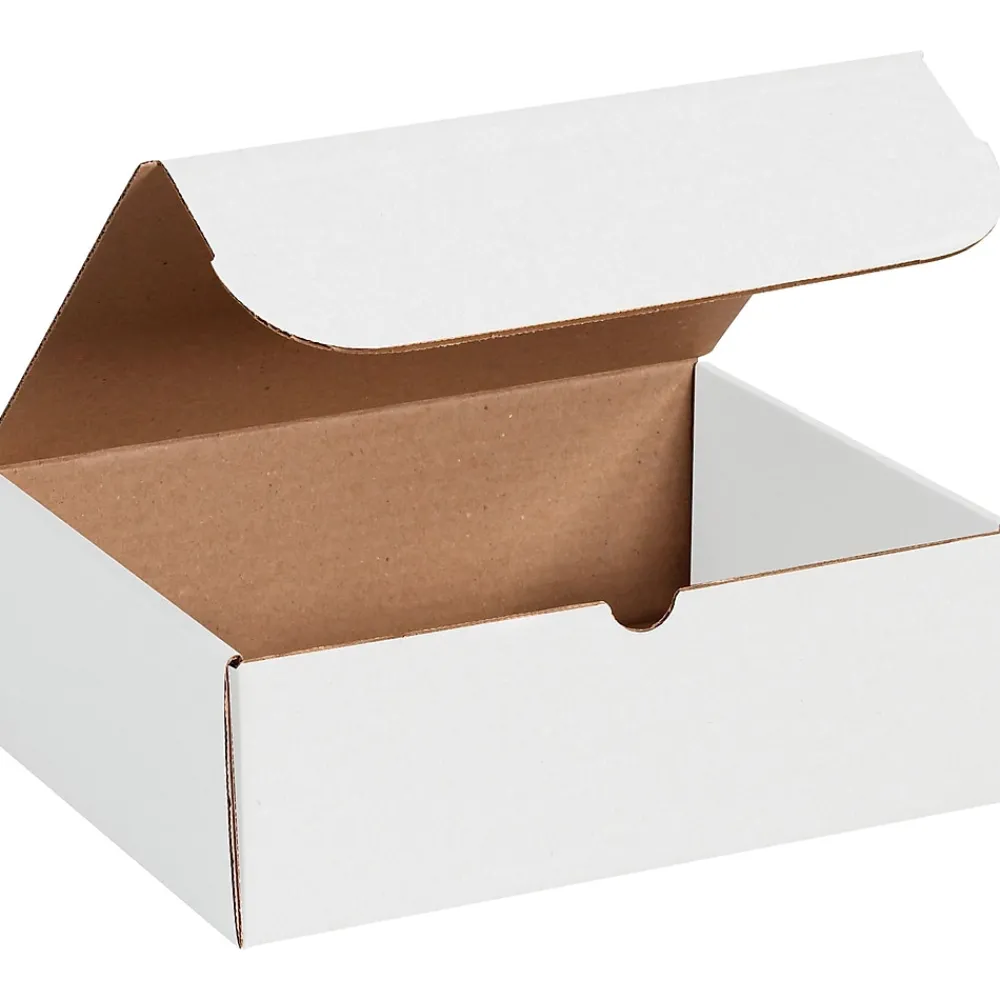 Outlet Partners Brand Literature Mailers, 10" x 4" x 3", White, 50/Bundle (ML1043)