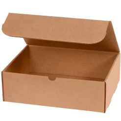 New Unbranded Literature Mailers, 12" x 12" x 4", Kraft, 50/Bundle (ML12124K)