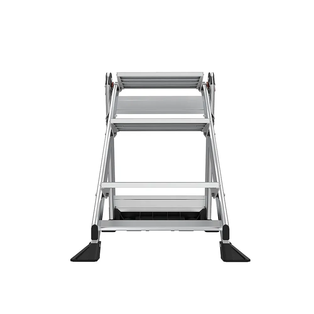 Little Giant Ladders Jumbo Step Aluminum Step Ladder, 375 lb Capacity (11903)