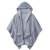Cozy Chenille Wearable Throw, Shadow Blue (1000248698)<L.L.Bean Outlet