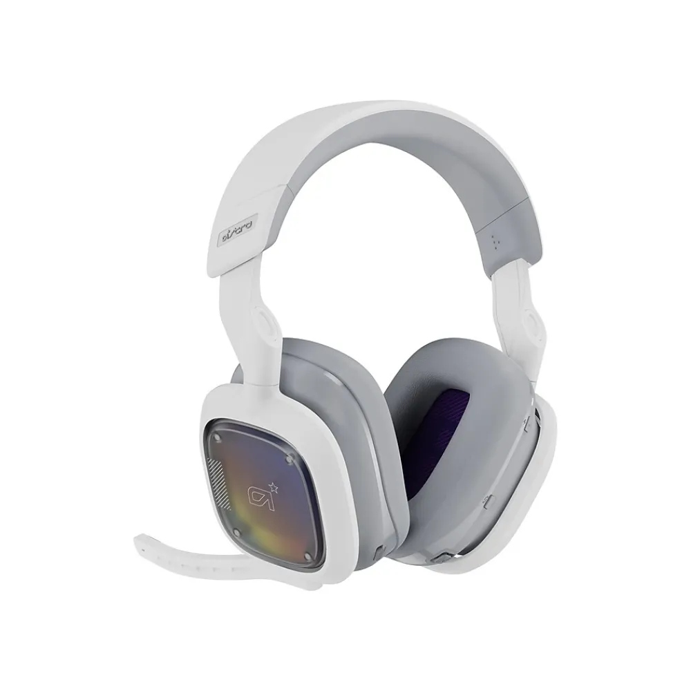 Logitech Astro A30 Wireless Bluetooth Stereo Gaming Headset, USB, 3.5mm, White (939-001992)
