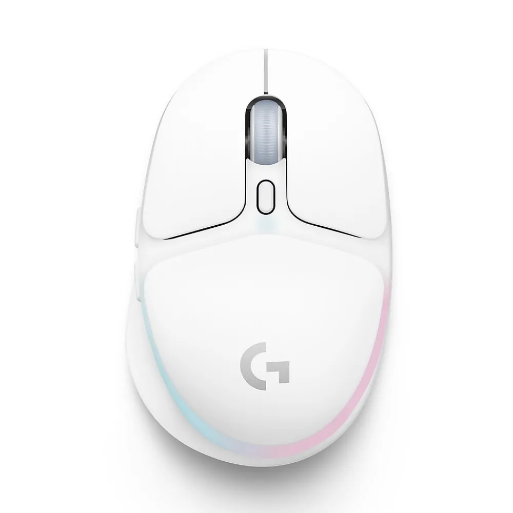 Sale Logitech Aurora G705 Wireless Optical Gaming Mouse, White Mist (910-006365)