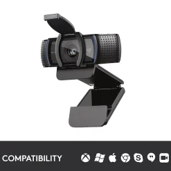 Best Logitech C920S Pro 1080p HD Webcam, Black (960-001257)