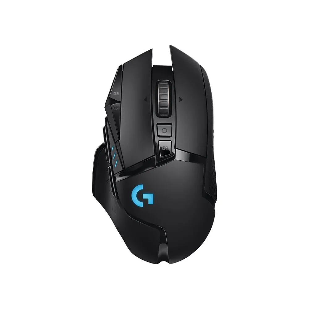 Online Logitech G502 LIGHTSPEED Wireless Ambidextrous Optical USB Gaming Mouse, Black (910-005565)
