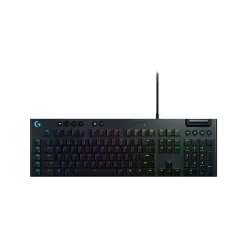 Outlet Logitech G815 LIGHTSYNC GL Linear Gaming RGB Mechanical Keyboard, Black (920-009000)