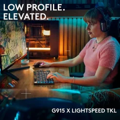 Best Logitech G Series G915 X LIGHTSPEED TKL Wireless Tactile Gaming Keyboard, Black (920-012715)