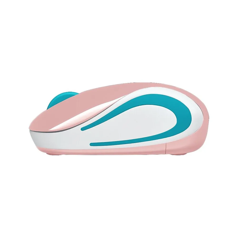 Online Logitech M187 Ambidextrous Wireless Optical USB Mouse, Multicolored (910-005364) Blossom