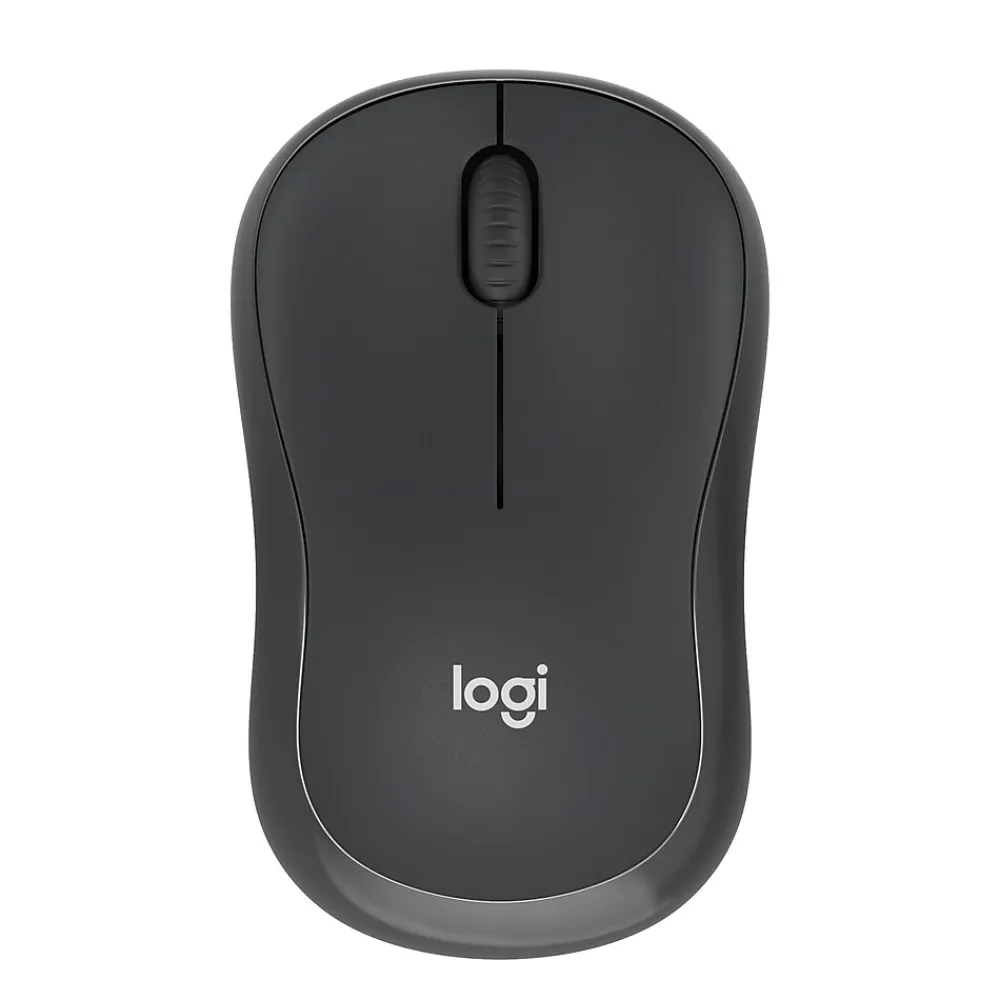 New Logitech M220 Silent Wireless Ambidextrous Optical Mouse, Graphite (910-006127)