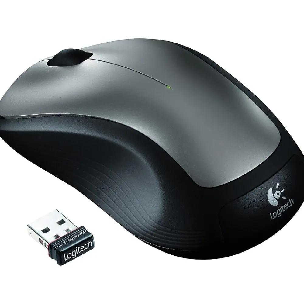 Outlet Logitech M310 Wireless Ambidextrous Optical Mouse, Silver (910-001675)